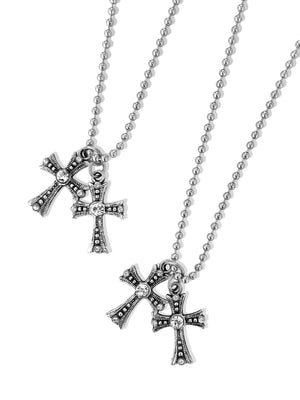 VENEZIA CROSS CHAIN NECKLACE