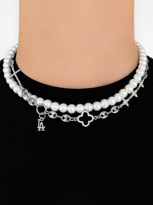 WEST COAST SILVER CHAIN NECKLACE