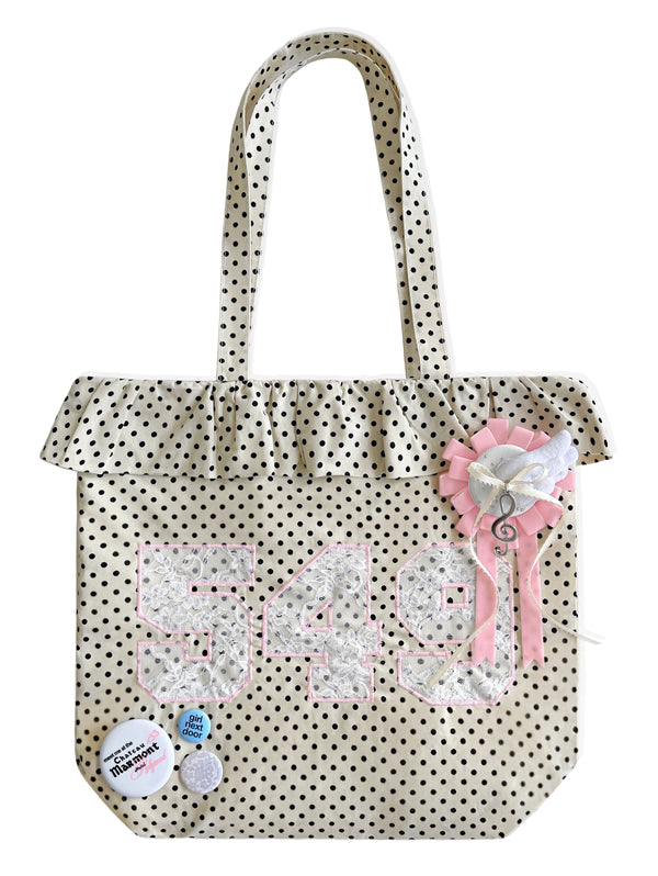 549 POLKA DOT TOTE BAG