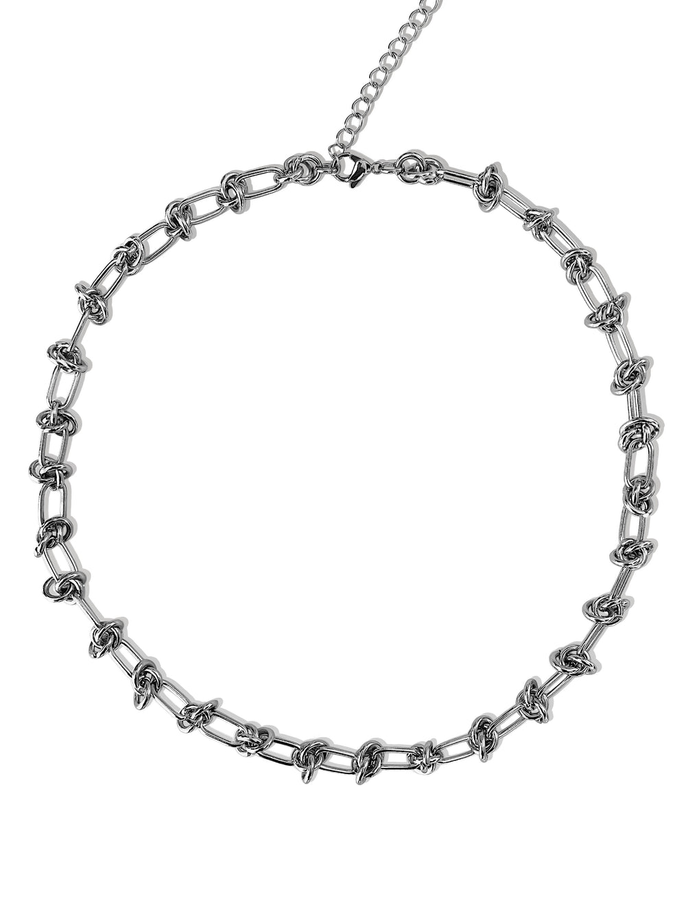 BARBED WIRE CHAIN NECKLACE