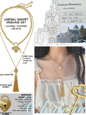 CHATEAU TRINKET NECKLACE SET