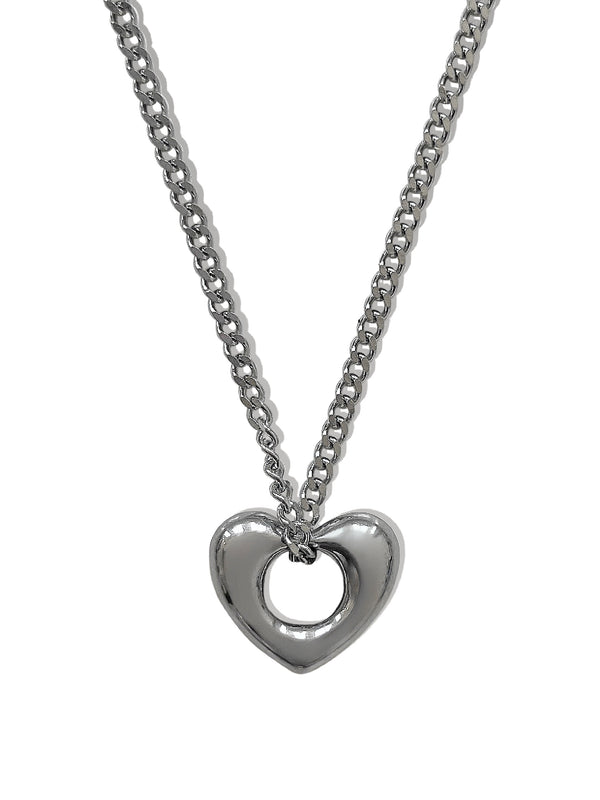 MON AMOUR HEART PENDANT CHAIN NECKLACE