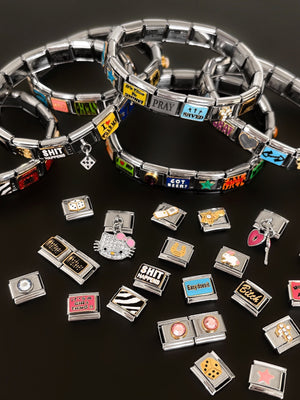 ROCKSTAR'S GIRLFRIEND CHARM BRACELET