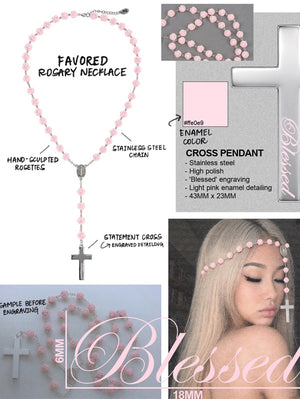 FAVORED ROSARY NECKLACE