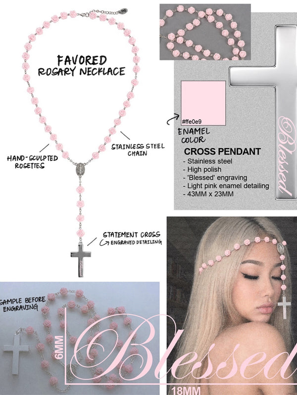 FAVORED ROSARY NECKLACE