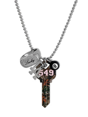 I HEART LA CHARM NECKLACE