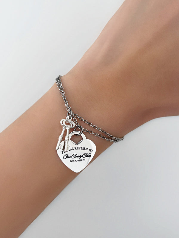 MINE TO KEEP CHARM BRACELET