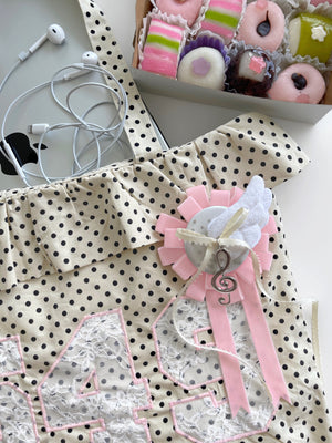 549 POLKA DOT TOTE BAG