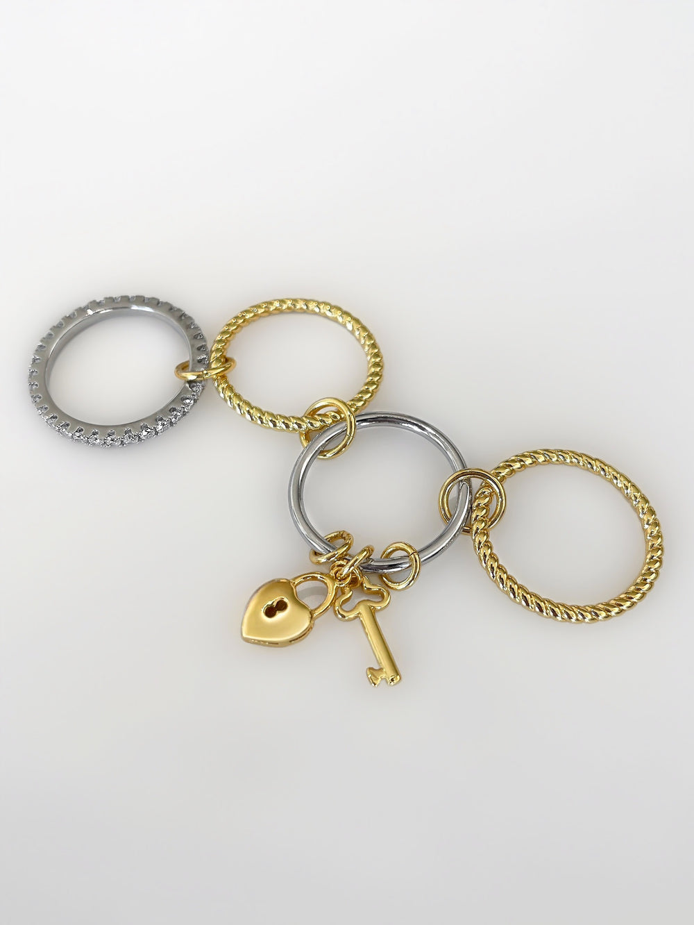 YOURS TO KEEP LINKED RING