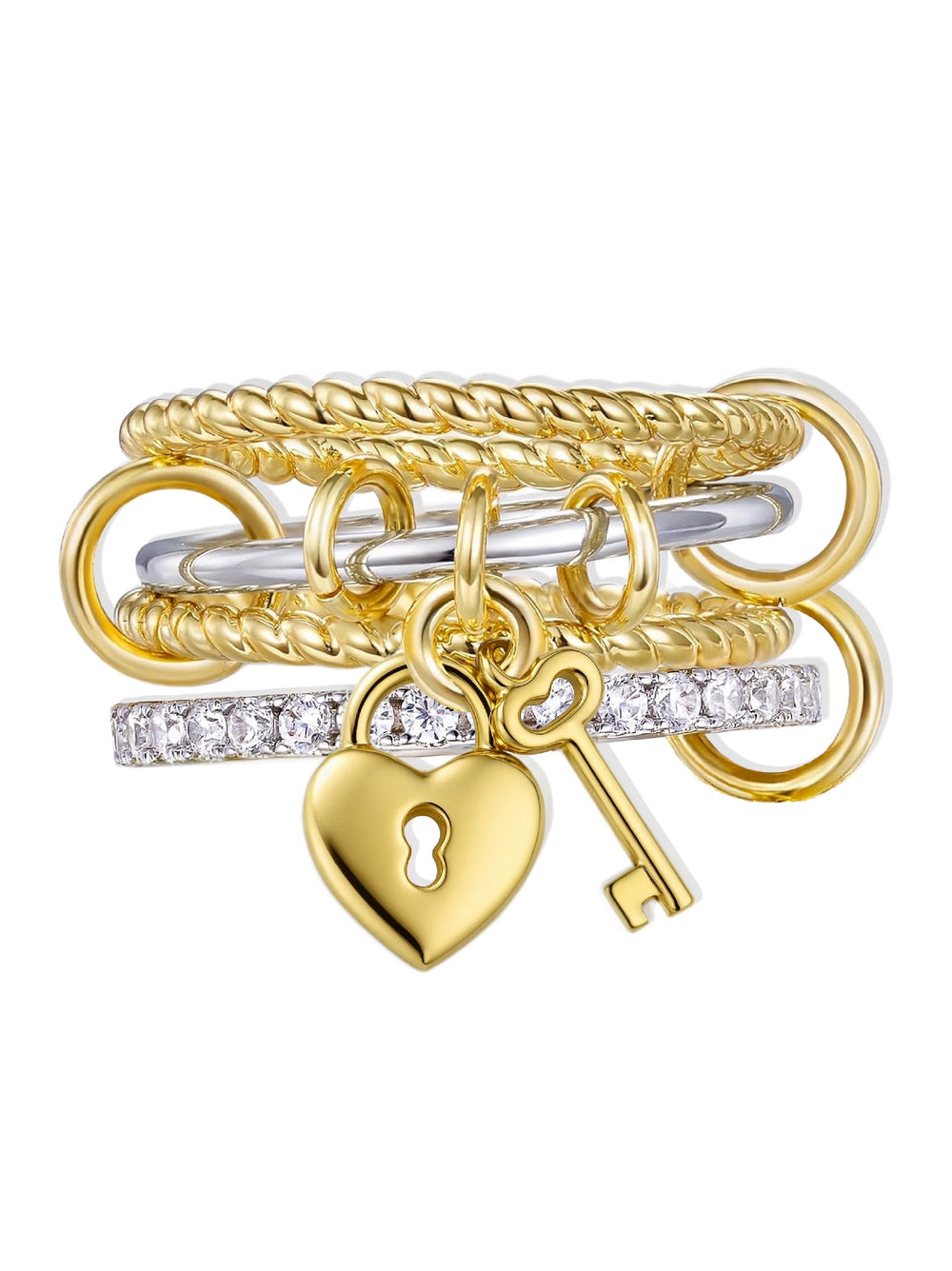 YOURS TO KEEP LINKED RING