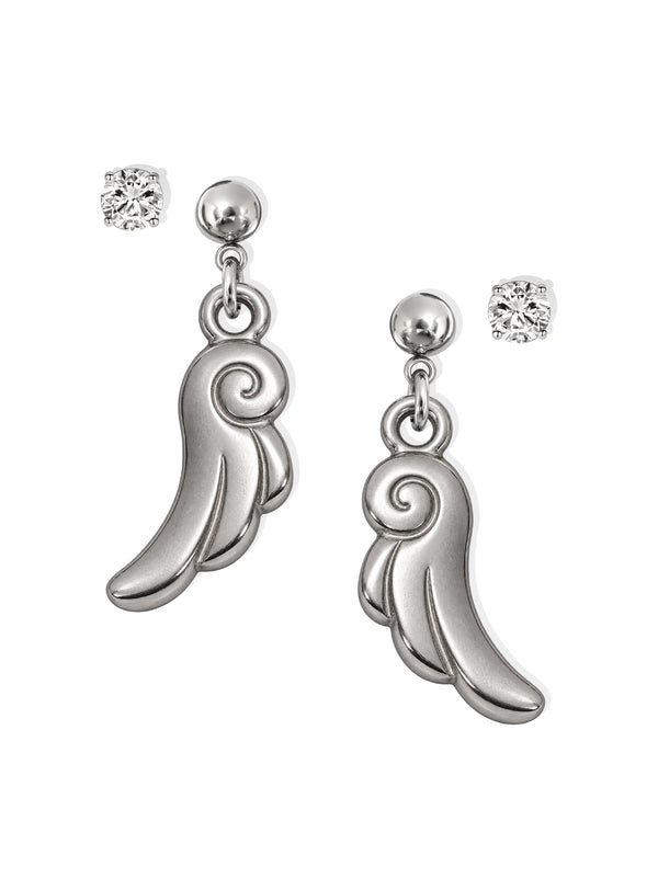 ANGEL WINGS EARRING SET