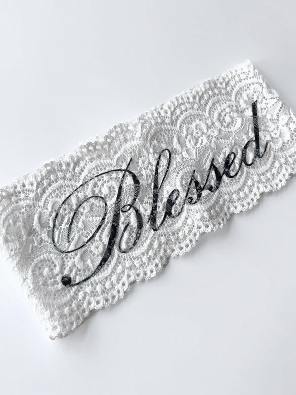 BLESSED LACE HEADBAND