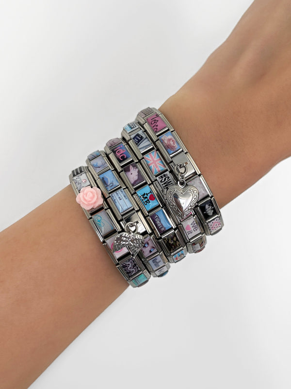 I <3 TUMBLR CHARM BRACELET
