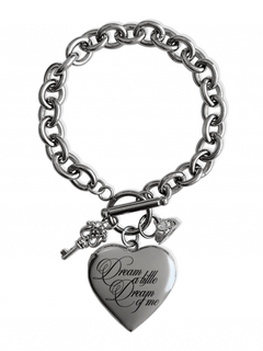 ALL A DREAM CUSTOM HEART LOCKET BRACELET