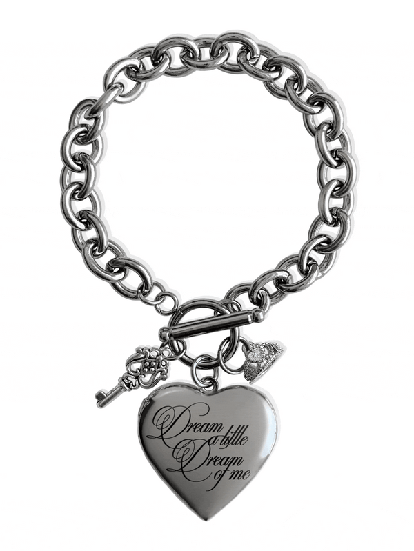 ALL A DREAM CUSTOM HEART LOCKET BRACELET
