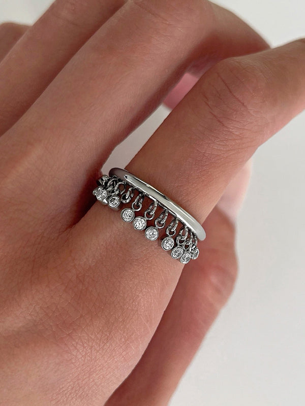 FALLING WISHES RING