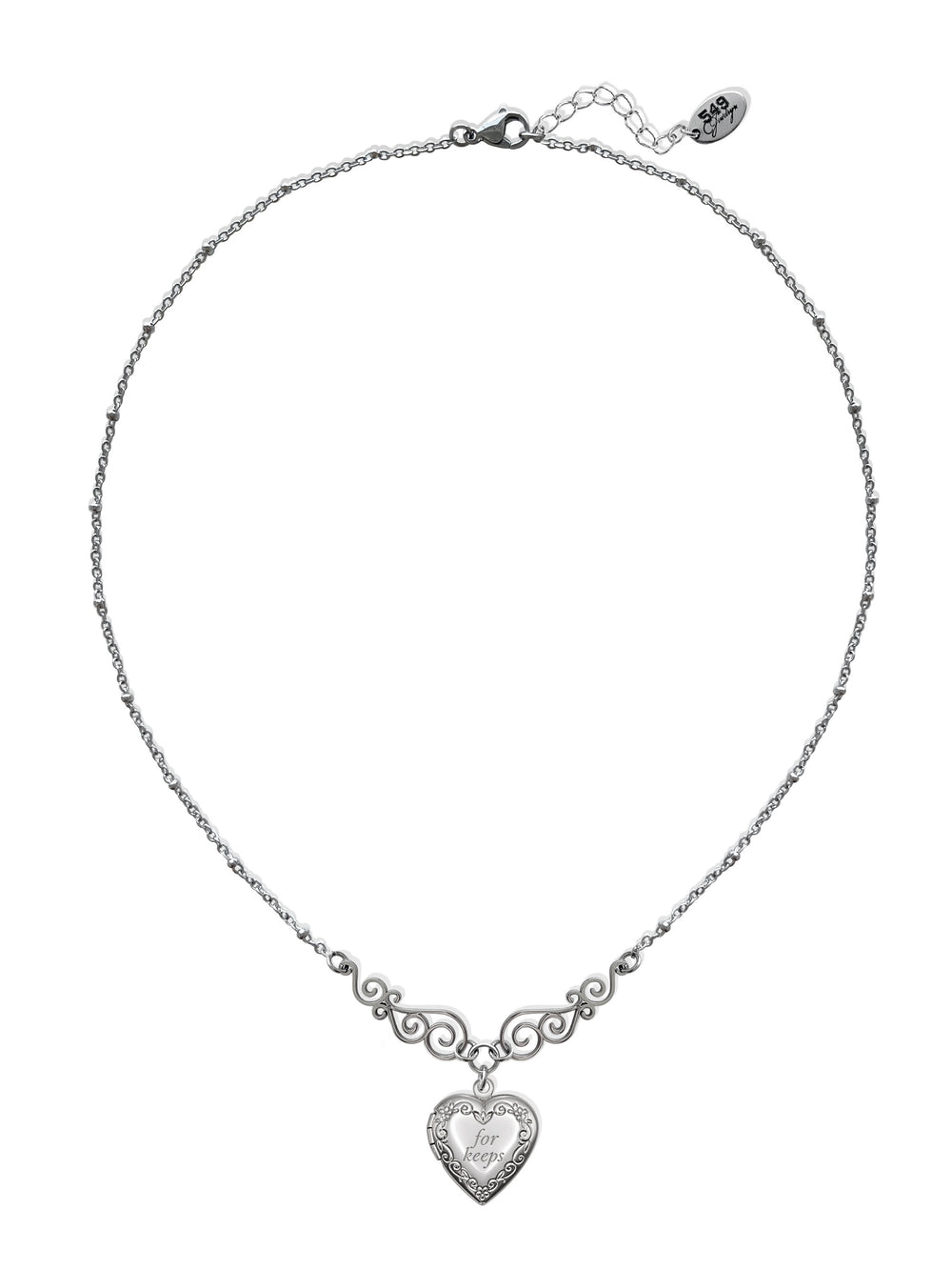 FOR KEEPS LOCKET NECKLACE