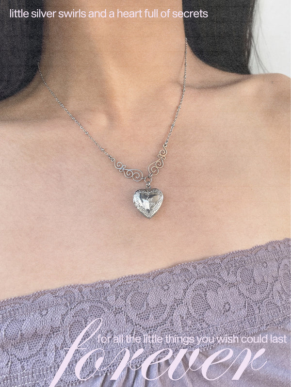 FOR KEEPS LOCKET NECKLACE
