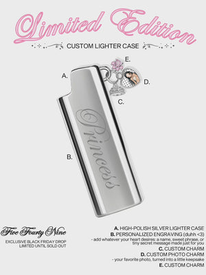 CUSTOM CHARM LIGHTER CASE