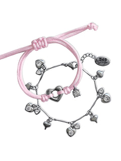 SWEET NOTHINGS BRACELET SET IN PINK