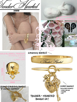 TENDER HEARTED BANGLE SET