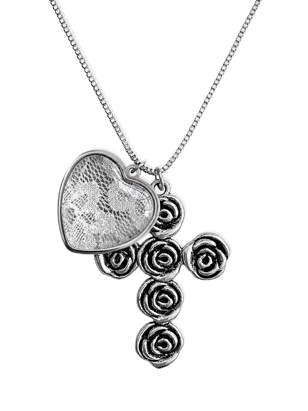 THE ONE I KEPT CROSS NECKLACE
