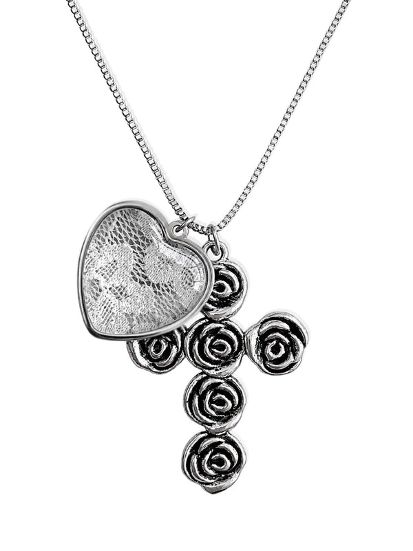THE ONE I KEPT CROSS NECKLACE