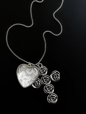 THE ONE I KEPT CROSS NECKLACE
