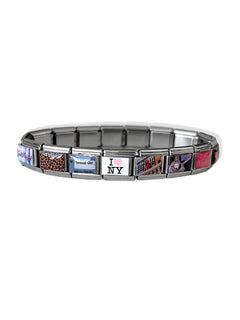 XOXO, GOSSIP GIRL CHARM BRACELET