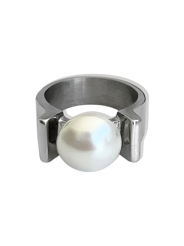 INFINITY PEARL RING