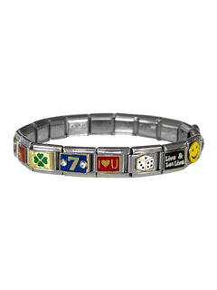 LUCKY 7 CHARM BRACELET