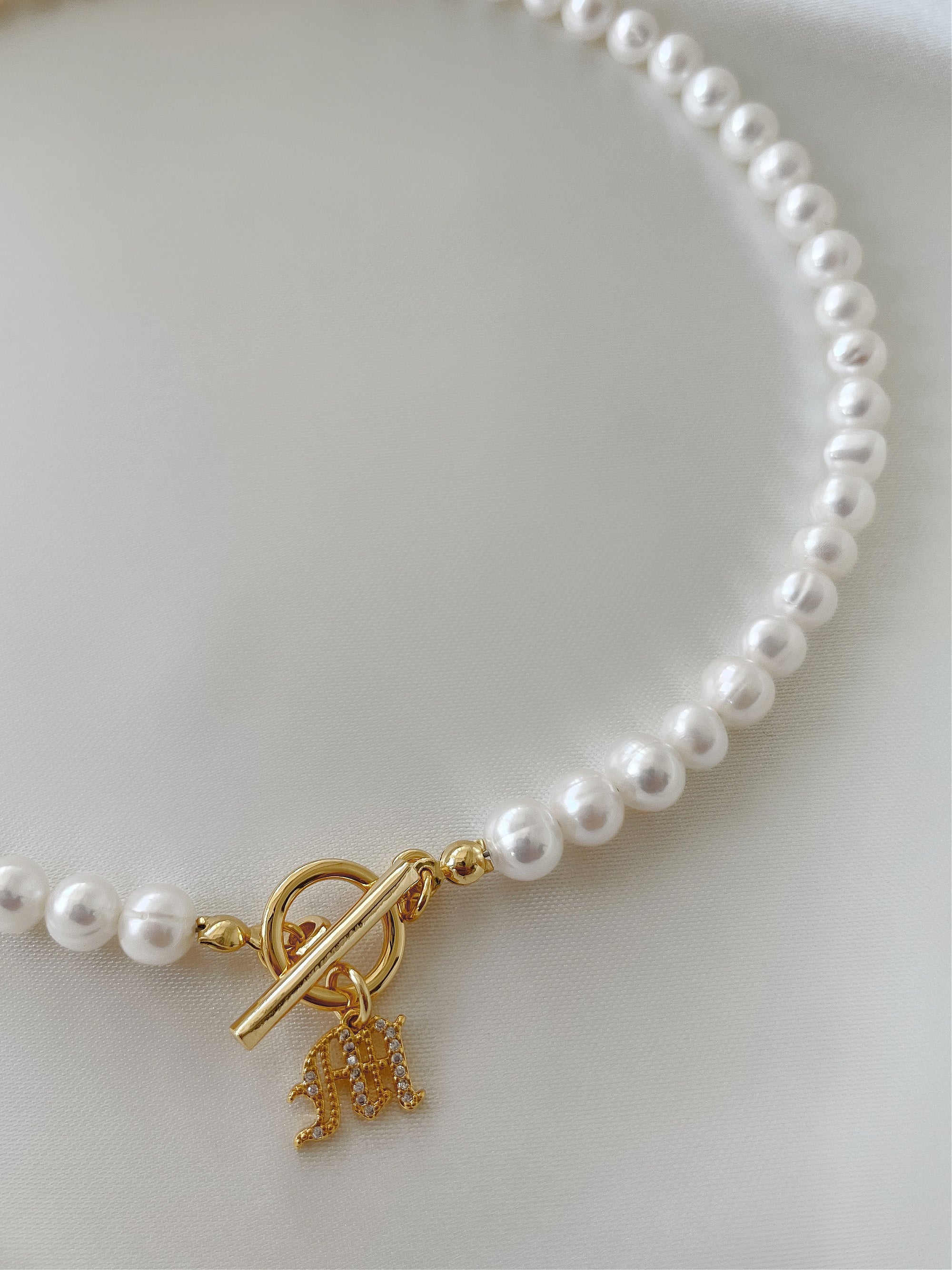 CUSTOM ONLY ANGEL TOGGLE FRESHWATER PEARL NECKLACE