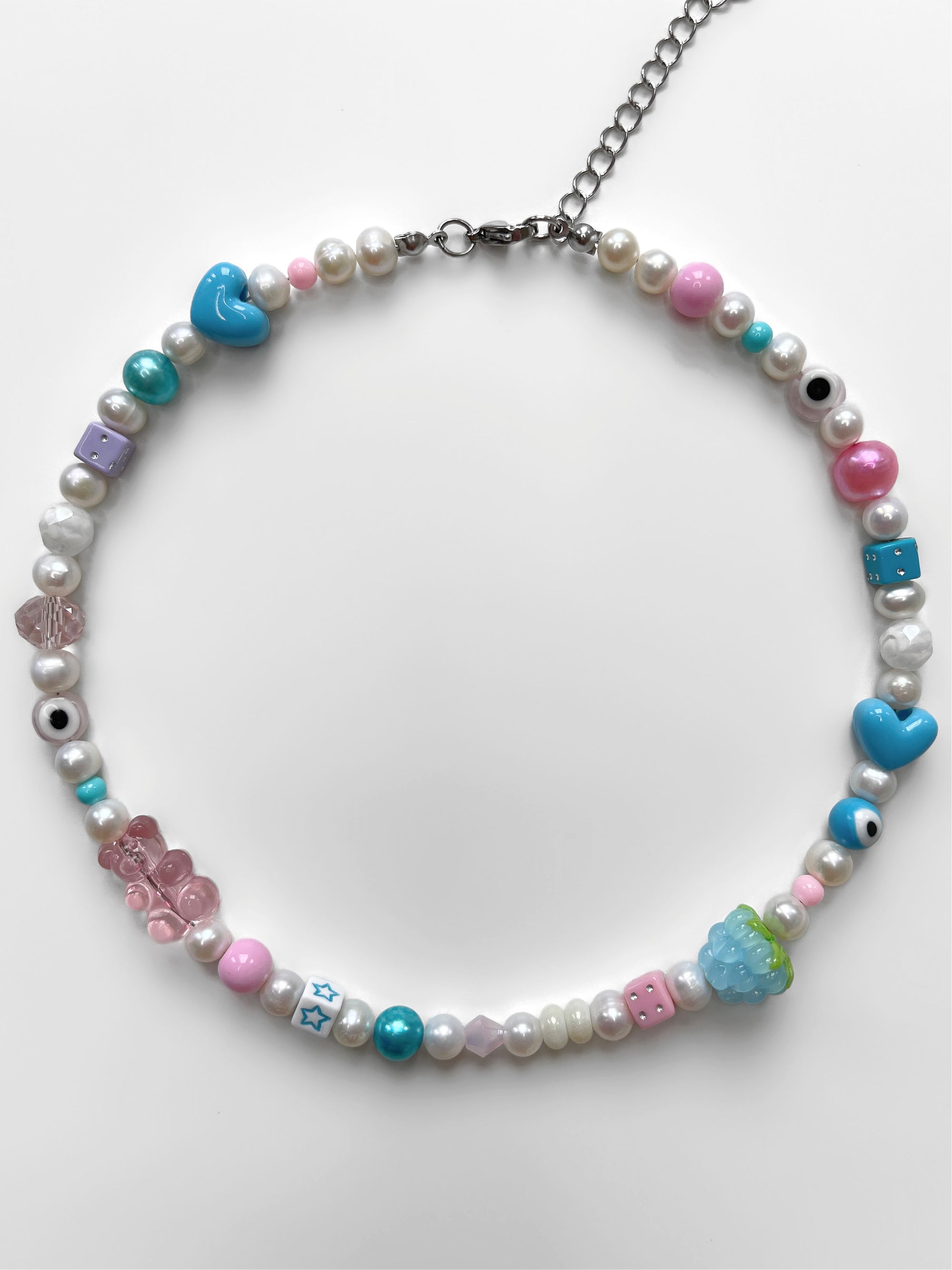 COTTON CANDY FRESHWATER PEARL NECKLACE