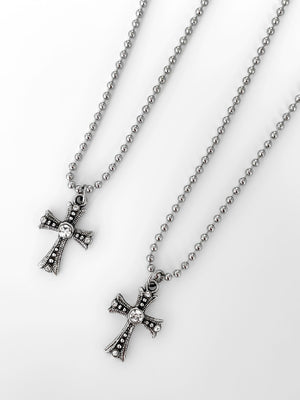 VENEZIA CROSS CHAIN NECKLACE