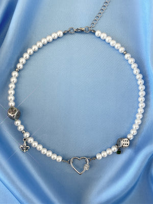 LOVERBOY PEARL NECKLACE