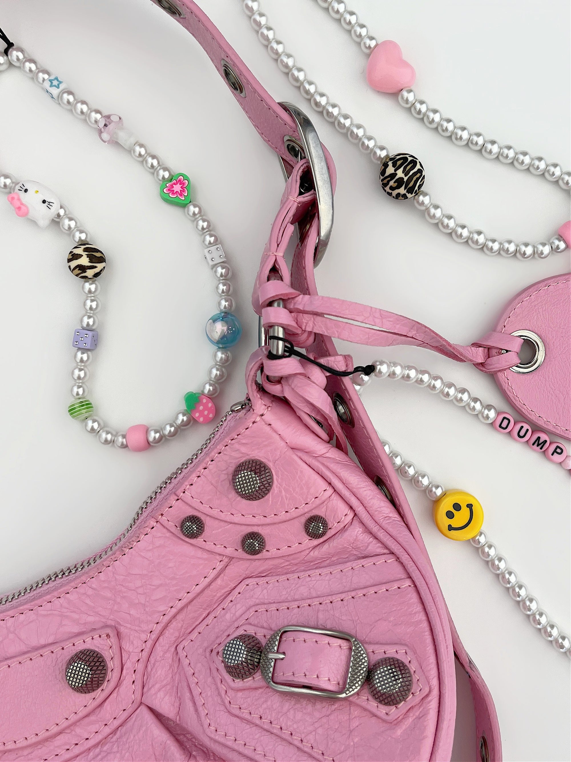 GIRL POWER CHARM PHONE STRAP