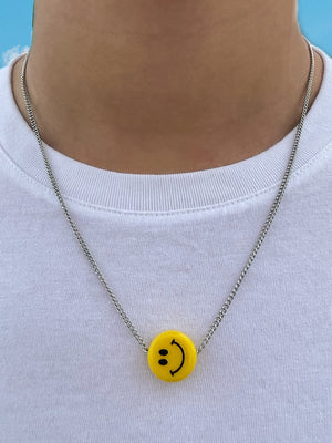 CLUBHOUSE SMILEY FACE CHAIN